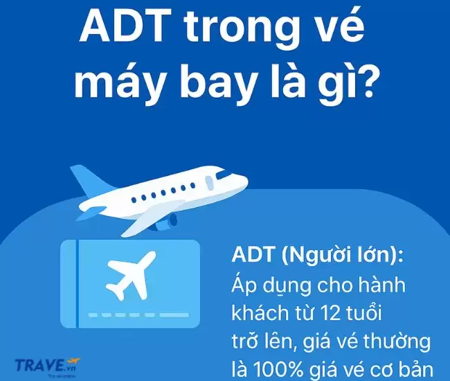Adt trong vé máy bay