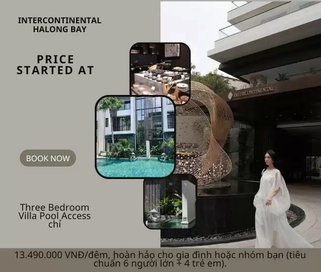 Kỳ nghỉ đẳng cấp tại InterContinental Halong Bay