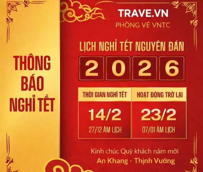 Lịch Nghỉ Tết Nguyên Đán 2026 1 Lịch Nghỉ Tết Nguyên Đán 2026