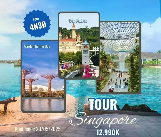 Tour du lịch Singapore 4N3Đ