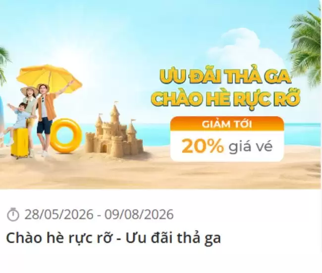 Ưu Đãi Vé Máy Bay Hè Vietnam Airlines