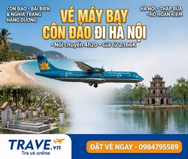 Vé Máy Bay Côn Đảo Đi Hà Nội 2 Vé Máy Bay Côn Đảo Đi Hà Nội