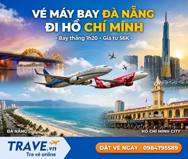 Vé Máy Bay Đà Nẵng Đi Hồ Chí Minh 1 Vé Máy Bay Đà Nẵng Đi Hồ Chí Minh