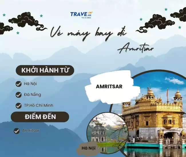 Vé Máy Bay Đi Amritsar