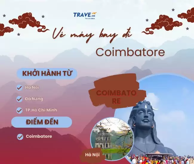 Vé Máy Bay Đi Coimbatore