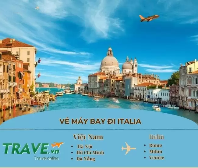 Vé Máy Bay Đi Italia