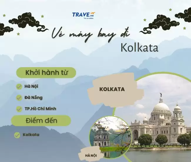 Vé Máy Bay Đi Kolkata