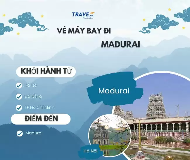 Vé Máy Bay Đi Madurai