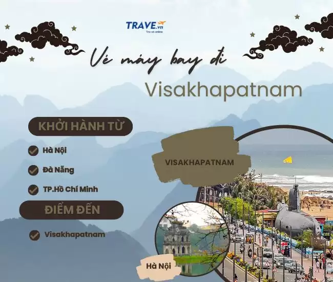 Vé Máy Bay Đi Visakhapatnam