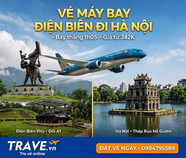 Vé Máy Bay Điện Biên Đi Hà Nội