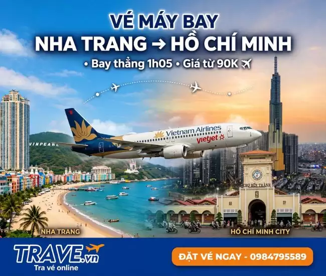 Vé Máy Bay Nha Trang Đi Hồ Chí Minh