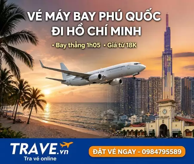 Vé Máy Bay Phú Quốc Đi Hồ Chí Minh