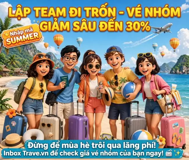 Vé Nhóm Sun PhuQuoc Airways Giảm Đến 30%