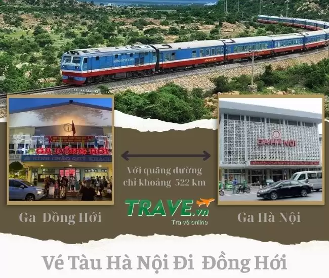 Vé Tàu Hà Nội Đi Đồng Hới