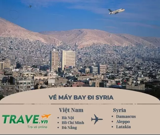 Vé máy bay đi Syria