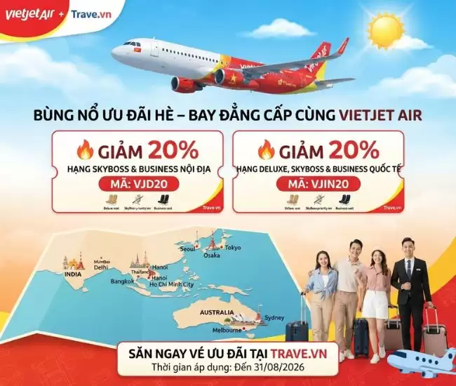 Vietjet Khuyến Mãi Hè 2026