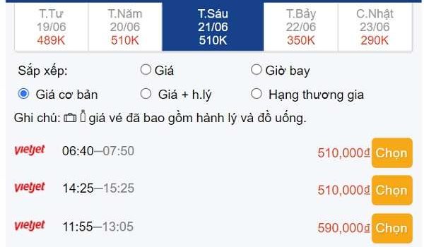 Đừng bỏ lỡ vé bay Tp Hồ Chí Minh – Nha Trang tháng 6 giá chỉ từ 479k/ chiều!