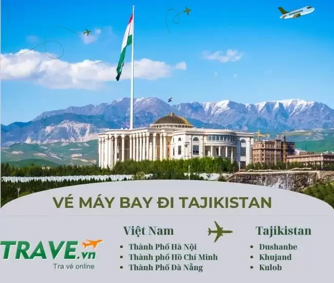 Vé máy bay đi Tajikistan