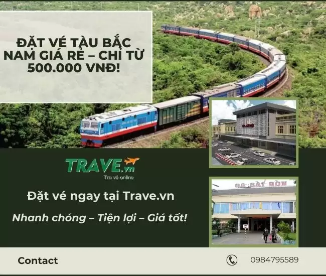 Vé tàu bắc nam